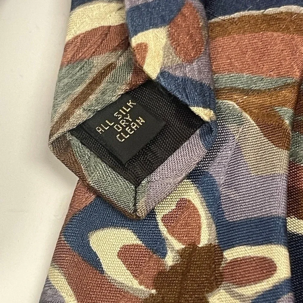Men's Etienne Aigner Patterned Floral‎ Necktie 100% Silk Necktie Tie